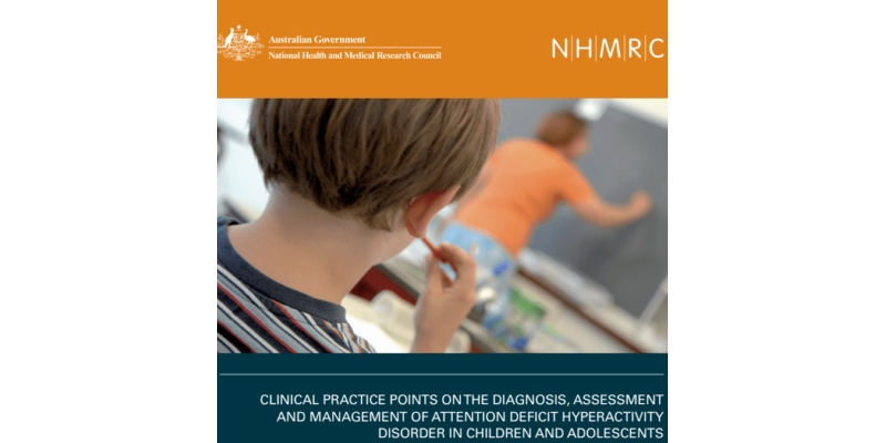 [Enfants/Ado] 2012 ADHD guidelines - NHRMC Australian